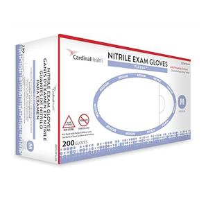 Cardinal Health Flexal Nitrile Exam Gloves- Small, Box of 200