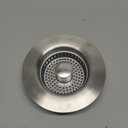 Kitchen Sink Drain Strainer 3 in 1, 304 Stainless Steel Pop Up Sink Stopper, Anti-Clogging Sink Drain Strainer for US Standard Kitchen Drain (SUS304 Brushed)
