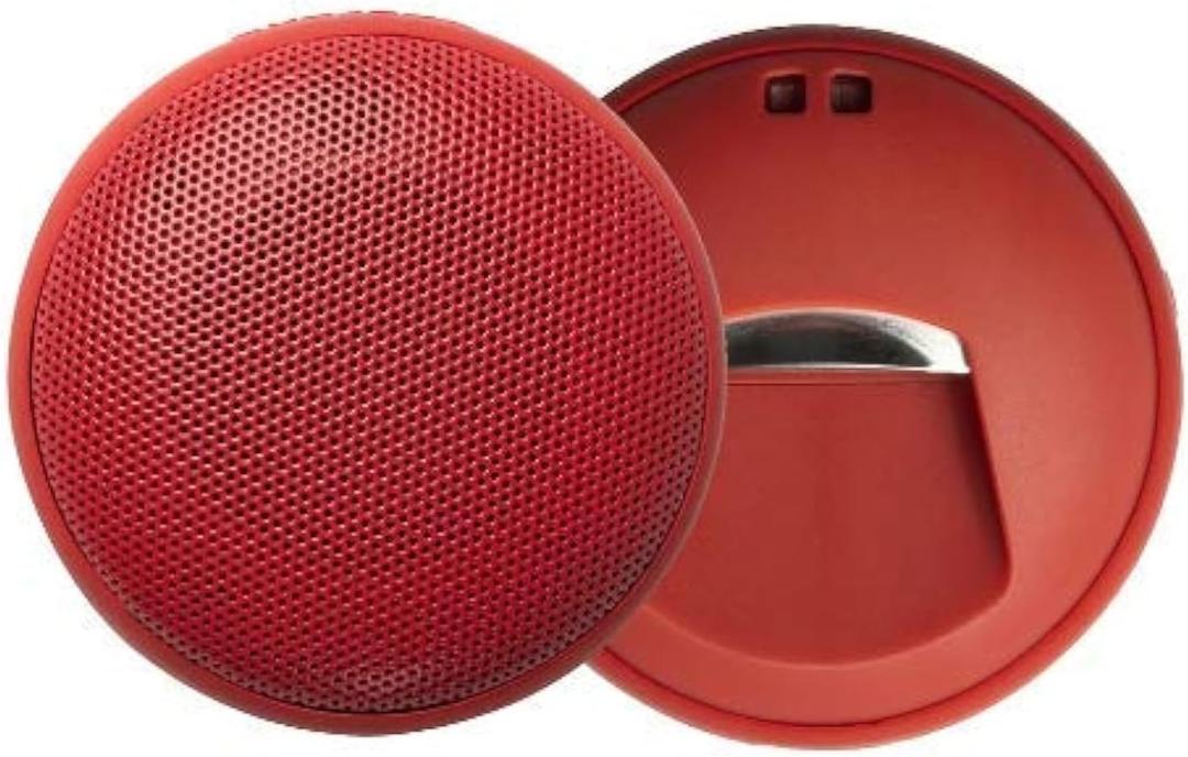 Speaqua Cruiser H2.0 - Waterproof Bluetooth Speaker w/Bottle Opener - Portable Outdoor Speaker - Dual Bluetooth Pairing - Beach Accessory - Snapper Red