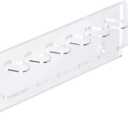Marketing Holders Acrylic Scissor Organizer Shear Display Clear Professional Wall Rack for Barber Shops Salons Spas and Groomers Hanging Hardware Included