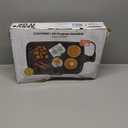 Chefman Electric Griddle with Removable Temperature Control, Immersible Flat Top Grill, Burger, Eggs, Pancake Griddle, Nonstick Easy Clean Cooking Surface, Slide Out Drip Tray, 10 x 16 Inch