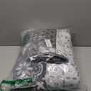 Dobuyly Grey Black Quilt Set Queen Size, Boho Plaid Patchwork Bedspreads Coverlet Set, 3 Pieces Soft Lightweight Microfiber Farmhouse Quilt Bedding Set for All Seasons 96"x90"