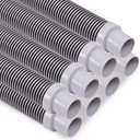 Sepetrel Pool Vacuum Hose - Pool Hoses for Inground Pools,1-1/2-Inch by 26-Feet,Fits Most Brands of Automatic Cleaners,Black