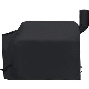 i COVER Pellet Grill Cover- Fits Traeger 34 Series and Pro 780 Grills and Smokers Heavy Duty Water Proof Patio Outdoor Canvas BBQ Covers, for Traeger 34/780 Collection Barbeque and Smoker