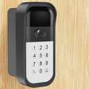 Swivel Mount for myQ Smart Garage Video Keypad, Angled Adjustable 40 to 140 Degrees Corner Mounting for myQ Garage Door Opener Easy to Install Reduce Blind Spot (Video Keypad is NOT Included), Black