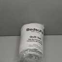 Bedsure Quilts Queen Size - Ultra Soft Pre-Washed Bedspread - Lightweight Pure White Comforter - Cloud Bedding with Leaf Design 90x96 Inch