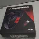 acer Wireless Gaming Headset, PS5 Headset with 2.4GHz for Ps5, Ps4, PC, Switch, Bluetooth 5.3 + 100Hrs Gaming Headphones with Noise Canceling Mic for Laptop, Mobile, Mac, 50mm Drivers (Red)