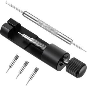 Watch Link Removal Kit, Watch Pin Removal Tool Watches Resizing Kit Pin Remover for Sizing Bands with Extra Replacement for Adjust and Remover Bracelet Strap