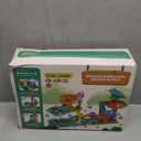 Dinosaur Marble Run Building for Kids: 3 4 5 6 7 8 Years Old Dinosaur Building Blocks Set Compatible with Major Brands - STEM Toy for Preschool Home for Boys Girls