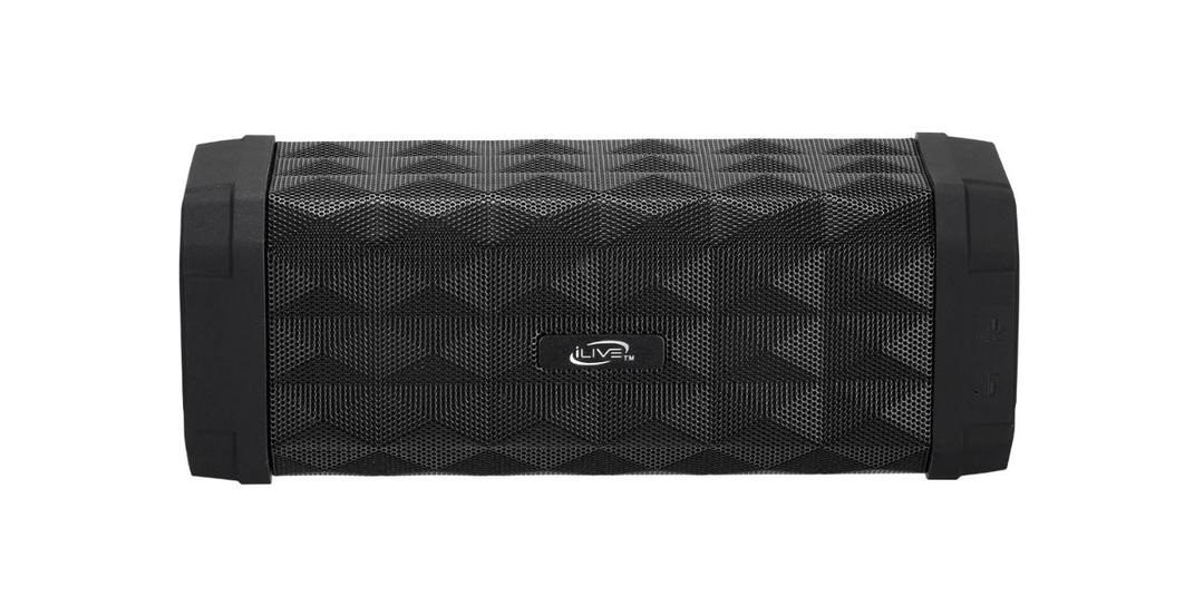 iLive "DURO" Waterproof IPX5 Wireless Speaker with Passive Sub 