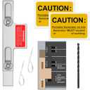 Generator Interlock Kit Square D for Homeline Meter Main 150 or 200 amp Breaker, Generator Interlock Kit for Safe Usage of Portable Power