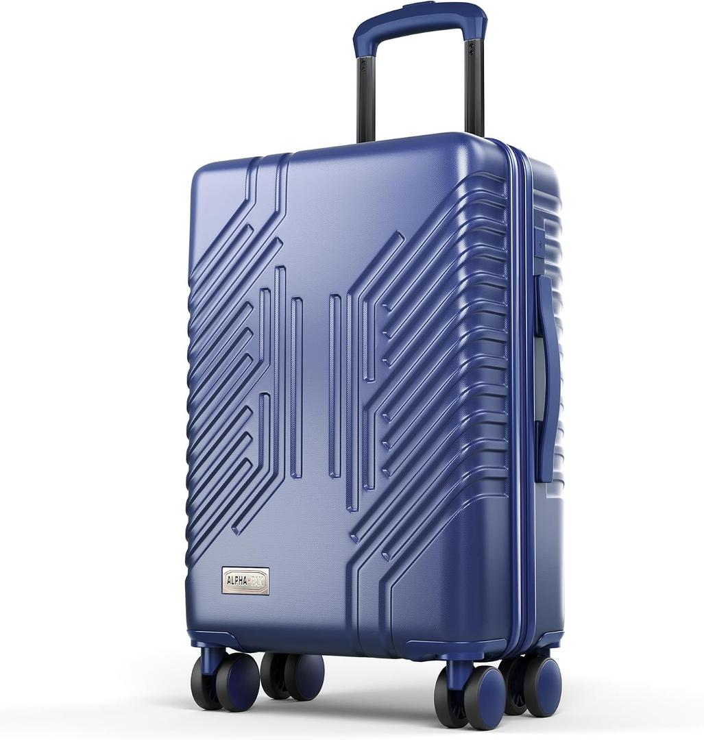 ALPHA CAMP Carry On Luggage 22x14x10 Airline Approved Hardshell, 20 inch