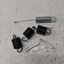 Washing Machine Kit 3 pcs Suspension Spring WP63907 & 1 pcs Counterweight Counter Balance W10250667 & 3 pcs Tub Wear Pad 285744 for Whirlpool Washer