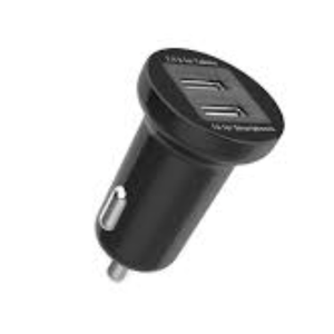 Cell Candy Dual USB 2.4A Car Charger Black, 1 ea 