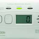 Kidde Carbon Monoxide Detector with 10-Year Battery, Digital Display, 3 LEDs, Replacement Indicator, Peak Level Memory