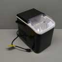 DUMOS Ice Maker Countertop Ice Machine Compact Size with Handle, 26lbs in 24Hrs, Black