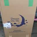 Dream On Me Holly 3 Mini/Portable Crib Mattress, Greenguard Gold & JPMA Certified, Fits Portable & Mini Cribs, Lightweight Fiber Core, Waterproof Vinyl Cover (38"x24"x3")
