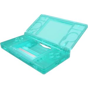 eXtremeRate Emerald Green Replacement Full Housing Shell for Nintendo DS Lite, Custom Handheld Console Case Cover with Buttons, Screen Lens for Nintendo DS Lite NDSL - Console NOT Included