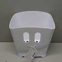 Ubbi Freestanding Bath Toy Organizer Bath Caddy with Removable Drying Rack Bin and Scoop for Toddlers and Baby, Gray (One Size)