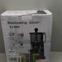 Slow Juicer Machines, 5.8" Feeding Chute For Fruits and Vegetables, High Juice Yield & Easy to Clean