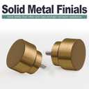 Warm Gold Curtain Rods for Windows 72 to 144 Inches Adjustable Length Heavy Duty 1" Diameter Brass Window Curtain Rod with Solid Metal Finials for Outdoor Farmhouse Bedroom Kitchen Living Room