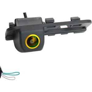Vehicle Car Rear View Camera for Honda Civic 2007-2011 MK8 CCD HD Fisheye Waterproof Reverse Parking Camera AHD 1080P Night Vison Reverse Parking Cam, The Size is 85mm * 35mm (3.34 in * 1.37 in)