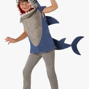 Morph Costumes Great White Shark Costume for Kids - Fun Fish Outfit for Boys and Girls - Perfect Halloween Dress-Up M