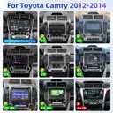 8-Core Android 15 Car Radio Stereo for Toyota Camry 2012 2013 2014