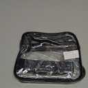 Auseibeely Clear Toiletry Bag for Women Men, Portable Large Travel Makeup Bag, Waterproof & Draining Transparent Cosmetic Bag, Carry On Airport Airline Compliant Bag