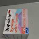 0.5ML Syringe, Lab Supplies Syringes 31G 5/16 Inch, Individually Wrapped, Pack of 100