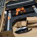 Worx Pegasus 2-in-1 Folding Work Table & Sawhorse, Easy Setup Portable Workbench, 31" W x 25" D x 32" H Lightweight Worktable with Heavy-Duty Load Capacity, WX051 - Includes 2 Clamps & 4 Clamp Dogs