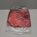 cabzymx 25 Pcs Red Reusable Gift Bags with Handles, Party Gift Bag with Sturdy Bases, Ideal Goodie Bag Bulk for Xmas, Birthday, Wedding, Holiday- 12.6x4.7x11 In