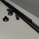 Rods 51 to 126 Inches Black