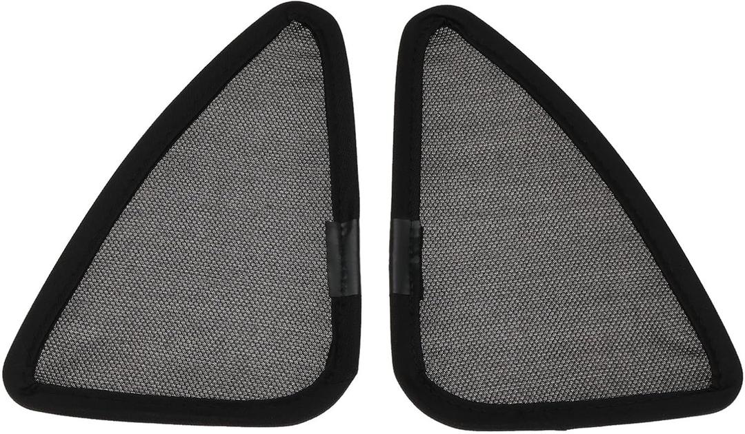 2Pcs Car Window Sunshade Rear Triangular Window Net 160x230mm Sunshade Replacement Part Compatible with Tesla Model 3 2017-2020