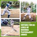 Jenaai 4 Pcs 28 Inches Baseball Bat Aluminum Softball Lightweight Bat for Baseball Training Sports Activities