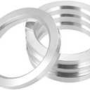 X AUTOHAUX 4pcs OD 83.1mm to ID 64.1mm Aluminium Alloy Car Hub Centric Rings Wheel Bore Center Spacer