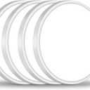 Brightever 12 Inch 4 Pack LED Flush Mount Ceiling Light Fixture, 5000K Daylight White 3200LM Round LED Ceiling Lights, 240W Equivalent, 0.67 Inch Thickness Ceiling Lamp for Bedroom, Non-Dimmable
