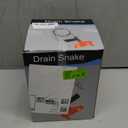 Drain Snake Auger, Plumbing Snake Drain Hair Clog Removal Tool, Heavy Duty Toilet Snake Auger, Sink Unclogger Drain Cleaner Tool for Bathroom Kitchen Tub Shower Drain Clog Remover with Gloves33 Feet