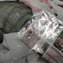 5.57FT Halloween Animatronics Reaper Hanging Skeleton Ghost - Battery Operated Holiday Decoration with Voice-Controlled Sensing Hanging for Indoor Outdoor