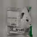 AOFOTO Bohemian Shower Curtain Black and White Geometric Design Shower Curtains with Black Tassel Boho Pattern Shower Curtains for Bathroom Waterproof Fabric Bath Curtain Sets with Hooks 47x70 Inches