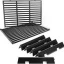 Uniflasy 7636 Grates Flavorizer Bars for Weber GS4 Spirit II Series | Grill Replacement Parts for Weber Spirit 300 E320 E330, S310 S320 S330, SP310 SP320 SP330 II E-310