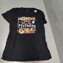 Mommy of the Birthday Girl Premium T-Shirt, Size: Small (Black)
