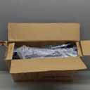 Folding Walker for Seniors, Rolling Walker with 8 Height Adjustments, One-Hand Folding, 300lbs Capacity, Lightweight Aluminum Front Wheel Walker for Elderly Adults and Handicap