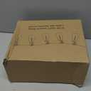 Brightever 120FT LED Outdoor String Lights with Remote, Patio Lights Outdoor Waterproof with 36+2 Shatterproof ST38 LED Bulbs, Dimmable Outside Hanging Light for Porch, Garden, Backyard, Cafe, 2700K (120FT-Warm White, Black)