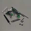 ROBTDUUMY T13 3D Action Figure Set (Assembly Completed),Dummy Robot Titan 13 Action Figures,3D Printed Toys MultiJointed Movable (Black/Green)