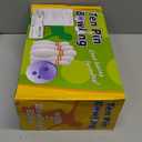 Liberry Kids Bowling Set, 10 Plastic Toy Bowling Pins & 2 Balls, Toddler Indoor Outdoor Sports Games, Educational Birthday Gifts for Boys Girls Ages 2 3 4 5 (White)