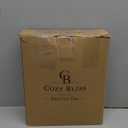 Cozy Bliss Faux Fur Throw Blanket for Couch, Jacquard Fuzzy Plush Soft Thick Winter Throw Blanket for Sofa Bed Living Room Bedroom50"x60." Beige