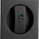 Pocket Door Lock, Square Modern Privacy Pocket Door Hardware Matte Black Bed Bathroom Flush Pocket Invisible Door Lock Black Square/Indicator Lock Double Hook
