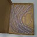 PATIKIL 13mm(1/2") Plastic Spiral Binding Coils, 20 Pcs Binding Spirals 105 Sheet Capacity 4:1 Pitch Binding Spirals for Binding Paper Sheets, Transparent