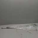 totes Adult Clear Bubble Umbrella with Dome Canopy and Lightweight Wind and Rain Protection